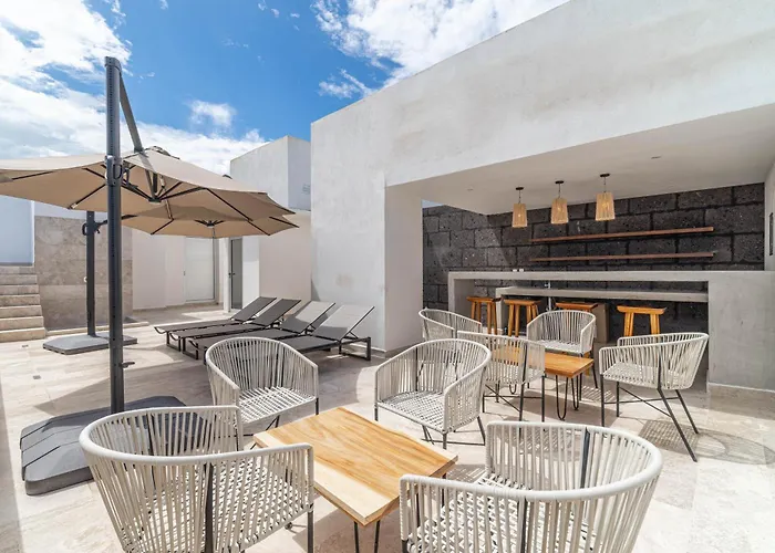 Lux 2 Bd With Balcony, Rooftop Pool In Aldea Zama Ferienhaus *