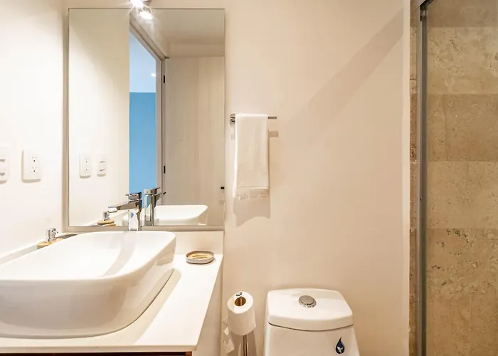 Ferienhaus Lux 2 Bd With Balcony, Rooftop Pool In Aldea Zama
