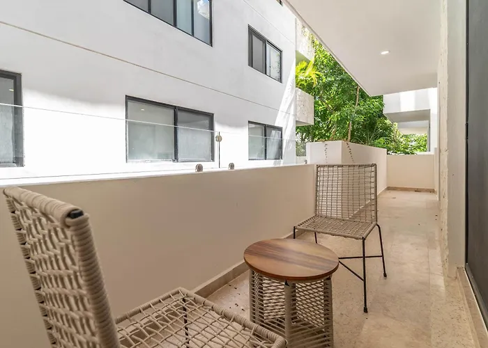 Lux 2 Bd With Balcony, Rooftop Pool In Aldea Zama *