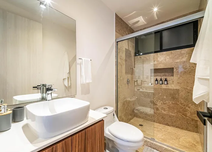 Ferienhaus Lux 2 Bd With Balcony, Rooftop Pool In Aldea Zama *
