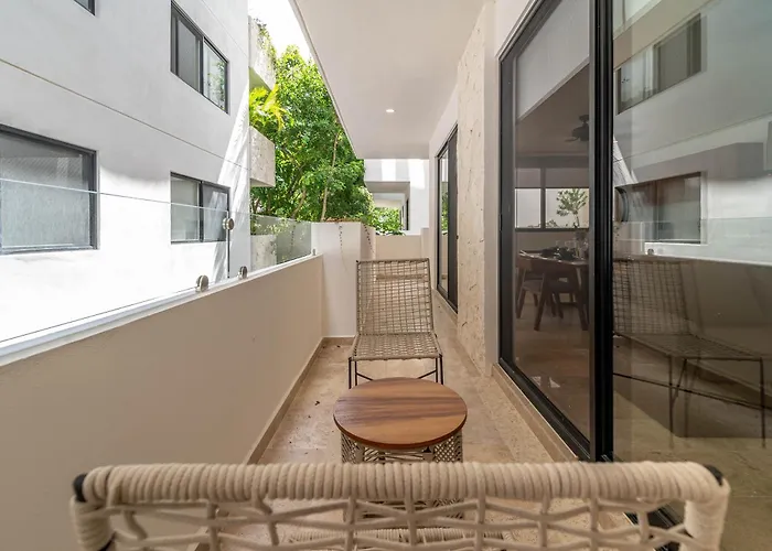 Lux 2 Bd With Balcony, Rooftop Pool In Aldea Zama *