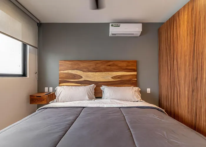 Lux 2 Bd With Balcony, Rooftop Pool In Aldea Zama *