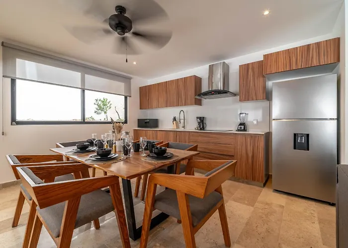 Lux 2 Bd With Balcony, Rooftop Pool In Aldea Zama Ferienhaus Tulum